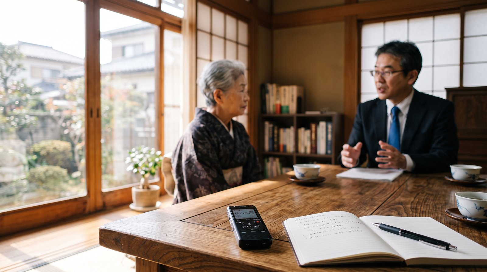 面談メモと議事録はAI文字起こしに任せてよいか?士業が先に決める同意・機密・精度の線引き
